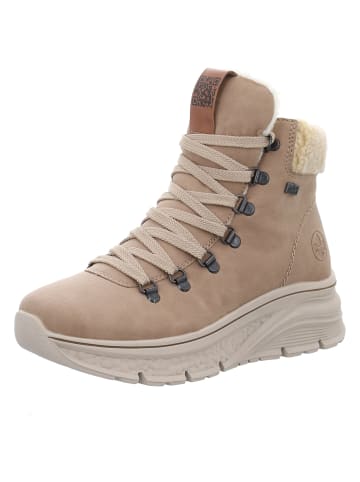 rieker Schnürstiefelette in beige
