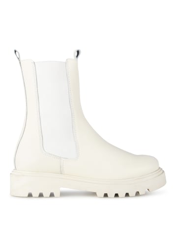 PS Poelman Chelsea-Stiefel "SATUNRO" in Creme