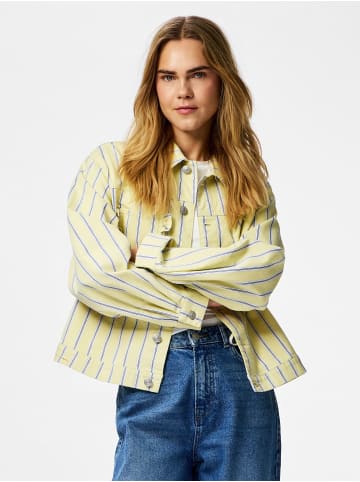 Pieces Jeansjacke in French Vanilla