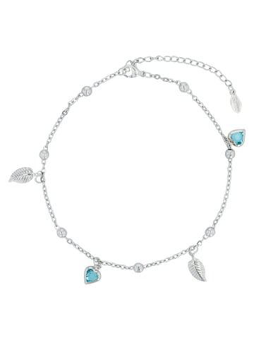 Adeliás Damen Anhänger aus Edelstahl mit Perle in silber