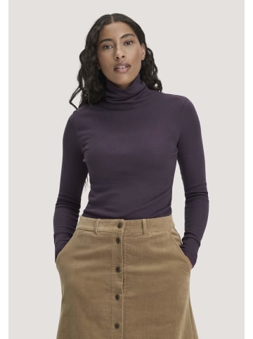 Hessnatur Softrib Longsleeve in dunkle traube