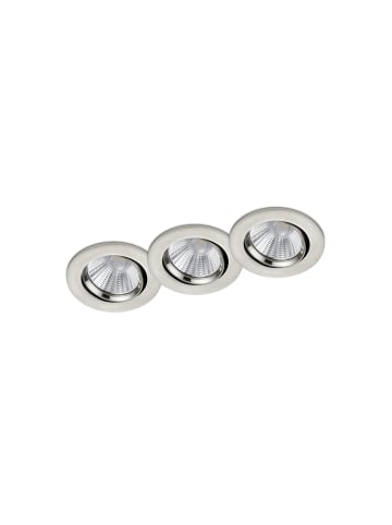 Trio Leuchten Einbauleuchten PAMIR in Nickel matt