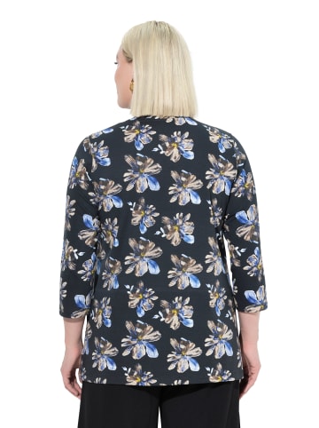 Ulla Popken Longshirt in schwarz