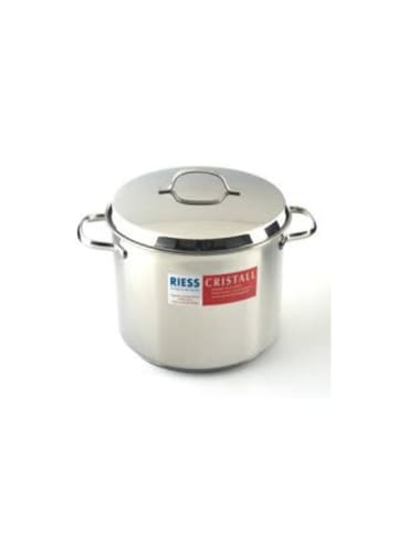 Riess Fleischtopf Cristall in Silber