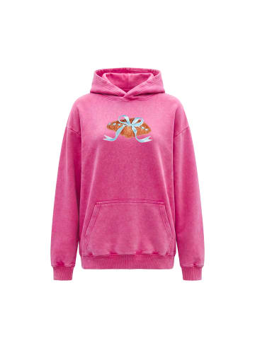 myMo Women Hoodie in Fuchsia