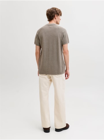 Jack & Jones Gestricktes T-Shirt in Vetiver