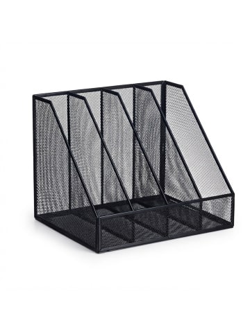 relaxdays Stehsammler in Schwarz - (B)31 x (H)26 x (T)26 cm