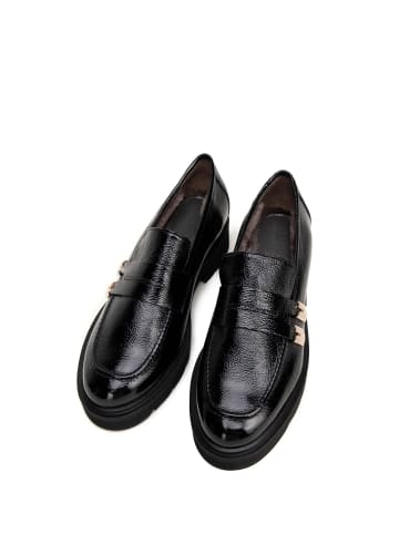 Wittchen Leather mokassins in Black