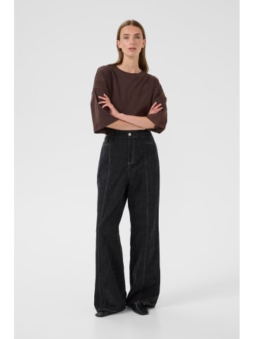 Karen By Simonsen Casual Hose KBBeverly Loose fit in Dark Grey Denim