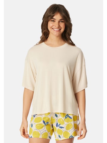 Schiesser Schlafanzug Casual Fashion in Pearl