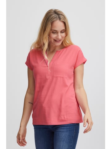 Fransa Kurzarm-Bluse FRZAWOV Regular fit in Camellia Rose