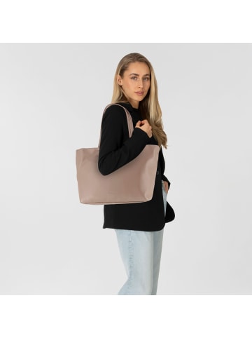 LIEBESKIND BERLIN Hera Shopper Tasche Leder 45 cm in neutral gray