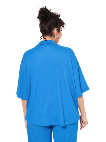 Ulla Popken Hemdbluse in royalblau