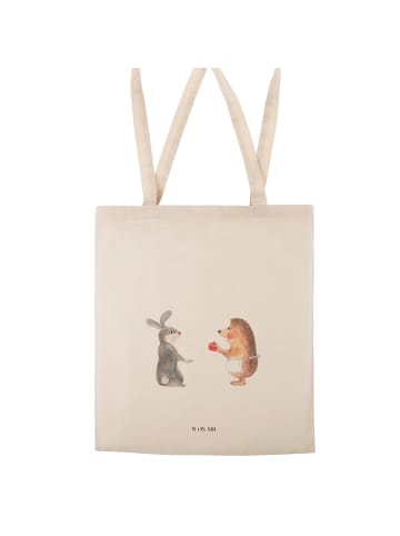 Mr. & Mrs. Panda Laptoptasche Hase Igel ohne Spruch in Creme