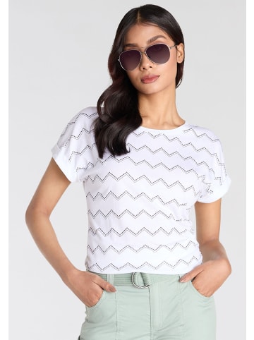 Delmao Pilotenbrille in silberfarben