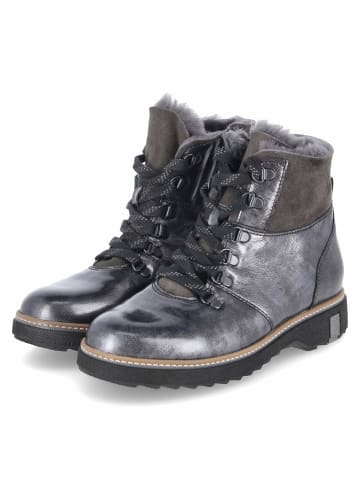 WALDLÄUFER orthopädischer Stiefel mit Warmfutter in grau