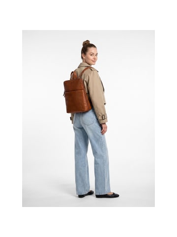 The Chesterfield Brand Ilara City Rucksack Leder 32 cm cognac