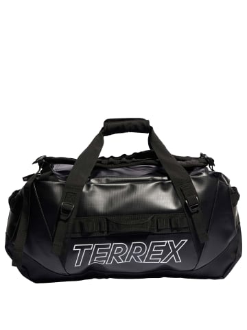adidas Terrex Rain.Rdy 70 Expedition Reisetasche M 65 cm (black/white) in schwarz weiß