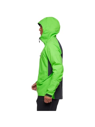Black Diamond Funktionsjacke M DAWN PATROL HYBRID SHELL in Grün