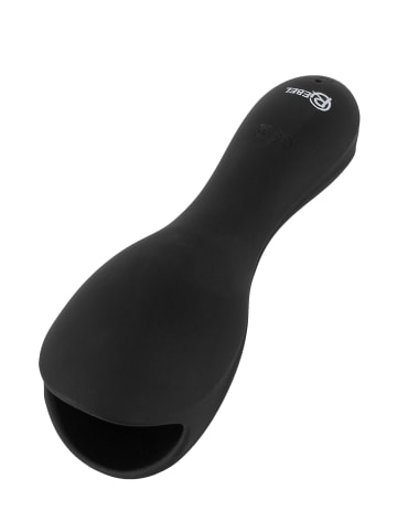 Rebel Masturbator mit Vibration Glans Masturbator with 3 attachable Dilators in schwarz