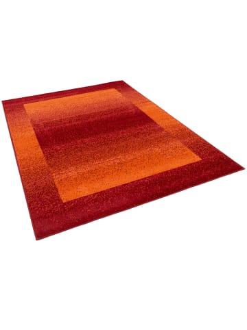 Pergamon Designer Teppich Samba Modern Bordüre in Terracotta