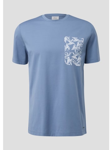 s.Oliver T-Shirt in 52D1_blassblau