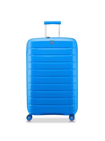Roncato B-Flying Move 4 Rollen Trolley 78 cm mit Dehnfalte in sky blau