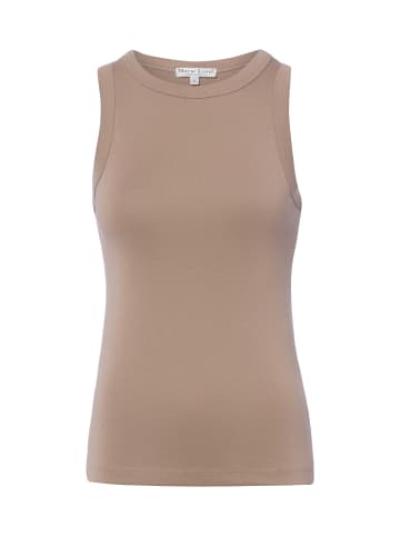 Marie Lund Tanktop in taupe - 0006
