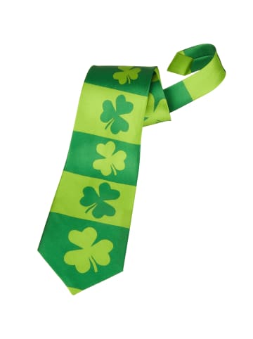 tectake Grüne Krawatte/Grüner Halsbinder, in grün, St.-Patrick’s-Day-Look