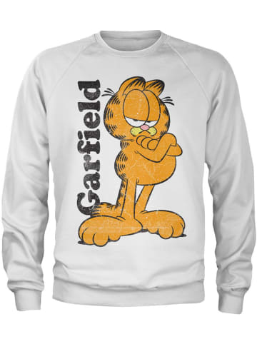 Garfield Pullover in Weiß
