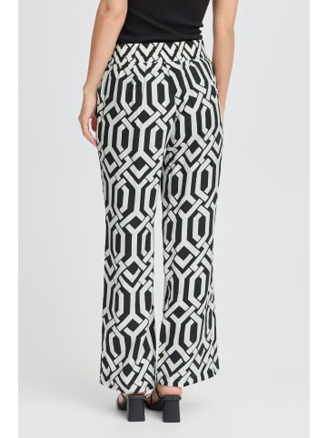 Fransa Casual Hose FRARIANA Loose fit in Whisper White Black