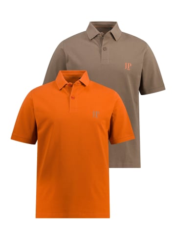 JP1880 Poloshirt in braungrau