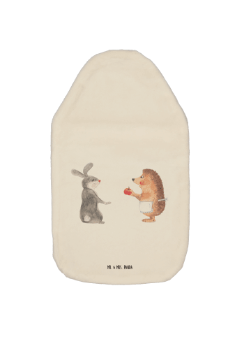 Mr. & Mrs. Panda Wärmflasche Hase Igel ohne Spruch in Weiß