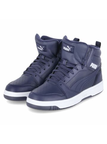 Puma High Sneaker REBOUND V6 WTR JR in blau