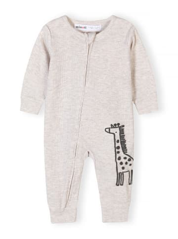 Minoti 3-er Pack Strampler NOSBABYRIB1 in Beige