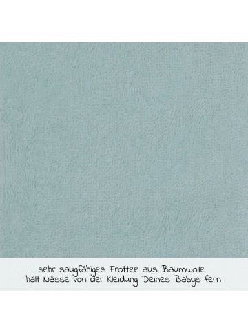 Wörner Riesen-Klettlätzchen 30 x 45 cm - Stickerei in gruen,motiv