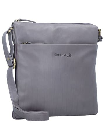 Greenland Nature Umhängetasche Leder 28 cm grani
