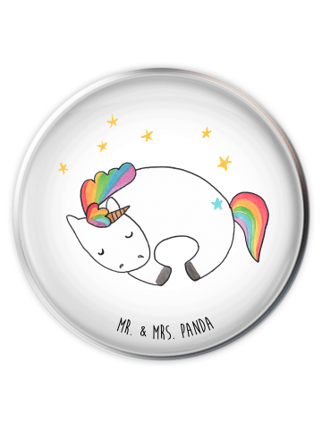 Mr. & Mrs. Panda Ablaufgarnitur Einhorn Nacht ohne Spruch in Weiß