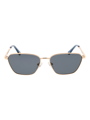 Skechers Damen Sonnenbrillen Rechteck Gold