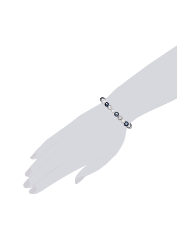Valero Pearls Armband aus Sterling Silber mit Süßwasser-Zuchtperle in multicolor