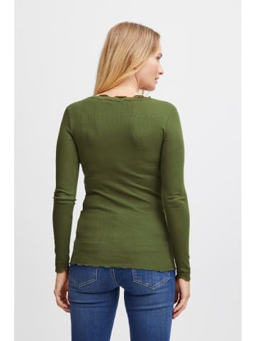 Fransa FRHIZAMOND 2 T-SHIRT EXT Tight fit in Rifle Green