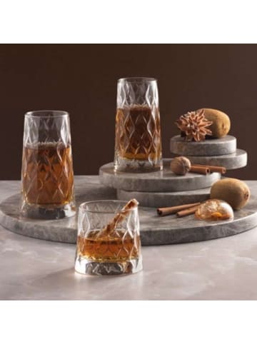 Pasabahce Pasabahce Leafy 4 teiliges Gläser-Set 450 ml - elegant & robust in Transparent