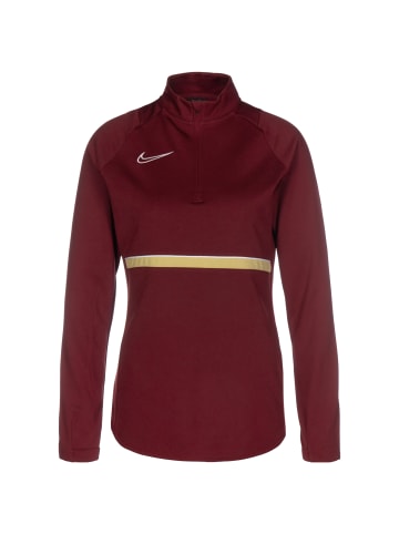 Nike Performance Longsleeve Academy 21 Drill in rot / gold