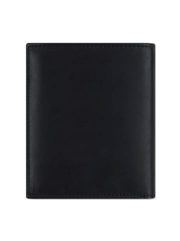 mano Don Antonio Geldbörse RFID Schutz Leder 10 cm schwarz