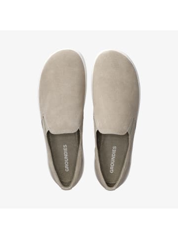 Groundies Sportlicher Slipper in grau