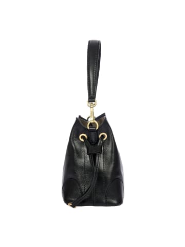 BRIC`s Volterra Schultertasche Leder 20 cm black