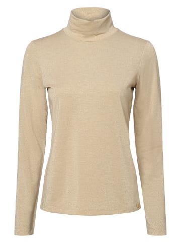 MARC CAIN COLLECTIONS Langarmshirt in beige gold