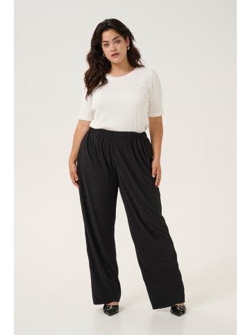 KAFFE curve Casual Hose KCruben Loose fit in Black Deep