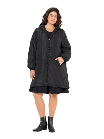 Ulla Popken Mantel in schwarz
