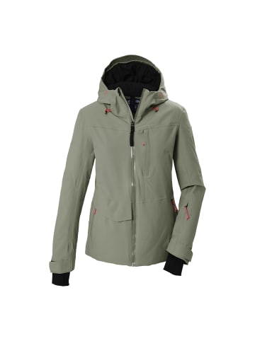 Killtec Funktionsjacke mit abzippbarer Kapuze in Tannengrün2192
